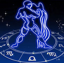 Схема вышивки «Водолей»