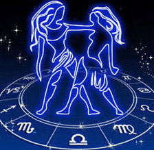 Схема вышивки «Близнецы»