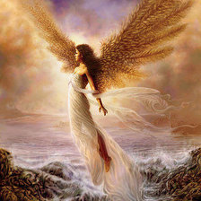 Схема вышивки «Ангел»