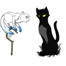 Схема вышивки «Коты - Джек и Кромешник»