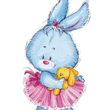Схема вышивки «Зайчонок»