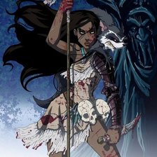 Схема вышивки «Страшная сказка»