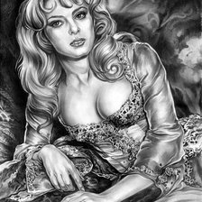 Схема вышивки «кокетка»