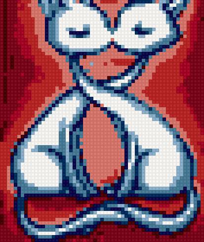 силуэт влюбленных котов - пара, коты, любовь - предпросмотр