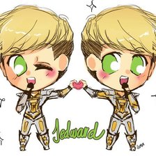 Схема вышивки «Jedward»