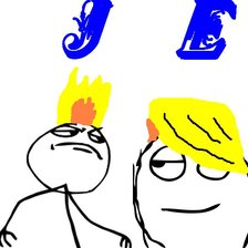 Схема вышивки «Jedward»