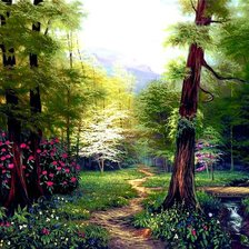 Схема вышивки «картина»