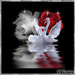 Схема вышивки «Лебеди 2»