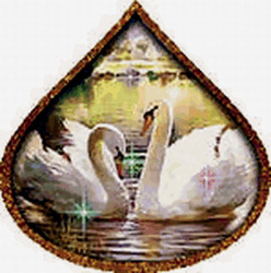 Лебеди 3 - любовь, пара, лебеди - предпросмотр