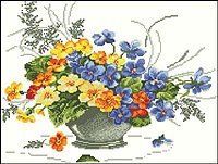Схема вышивки «Букет»