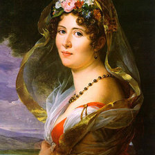 дамата с воал