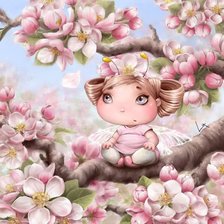 Схема вышивки «малышка»