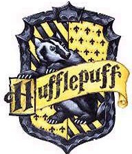 Схема вышивки «Герб Пуффендуя»