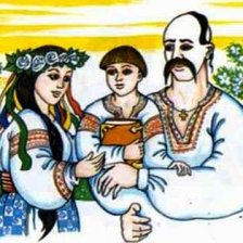 Схема вышивки «Семья»