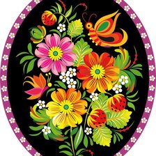 Схема вышивки «Цветочно-ягодное панно»