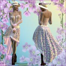 Схема вышивки «девушка»