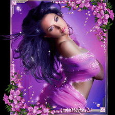 Схема вышивки «девушка»