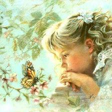 Схема вышивки «бабочка»