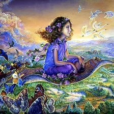 Схема вышивки «Картины Жозефины Уолл»