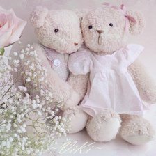 Схема вышивки «Медвежата 1»