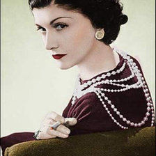 Схема вышивки «коко шанель»