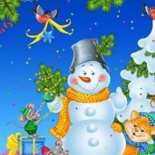 Схема вышивки «Новогоднее»