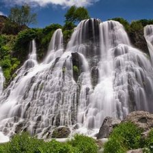 Схема вышивки «ВОДОПАД SHAQI»