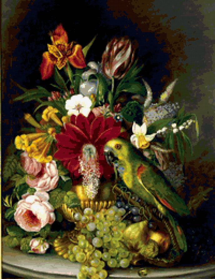 натюрморт - романтика, природа, цветы, натюрморт, , букет - предпросмотр