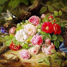 Схема вышивки «натюрморт»