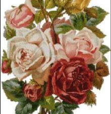 Схема вышивки «букет»