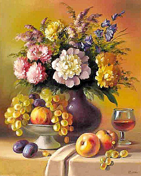 натюрморт - цветы, букет, романтика, природа, , натюрморт - оригинал