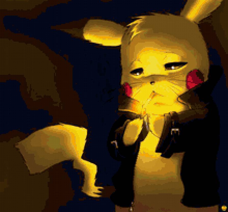 Пикачу - аниме, покемон - предпросмотр