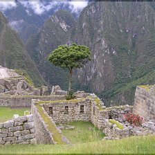 Схема вышивки «Мачу - Пикчу, Перу»