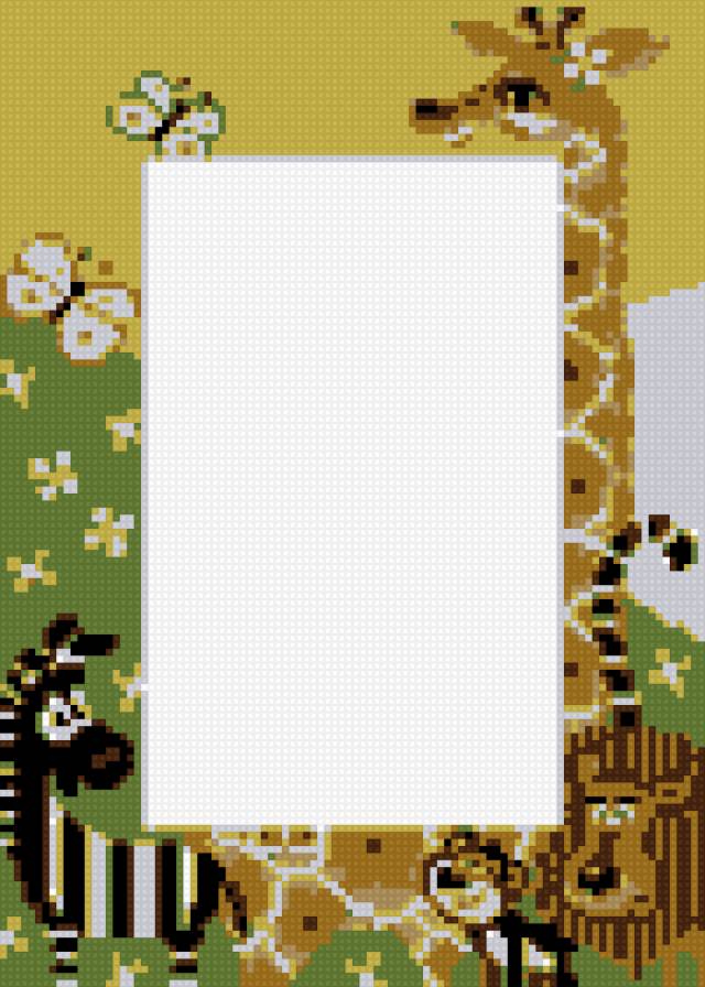 ф\рамка жираф - предпросмотр