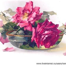 Схема вышивки «Розы»