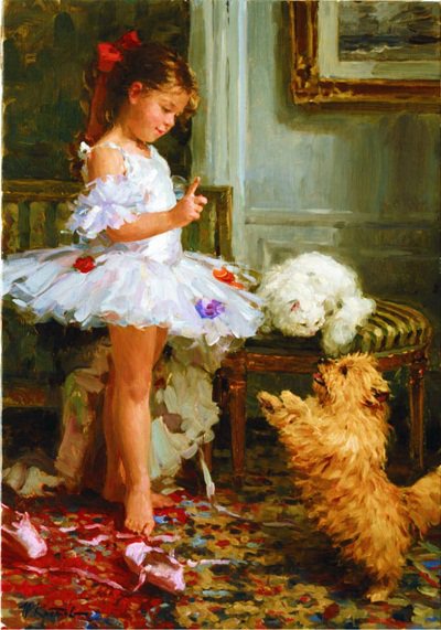 дрессура - дети. собаки - оригинал