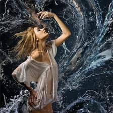 Схема вышивки «девушка»