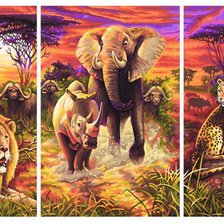 Схема вышивки «ТРИПТИХ»