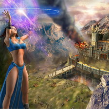 Схема вышивки «волшебный мир»