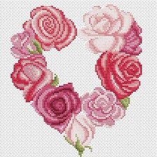 Схема вышивки «подушка»