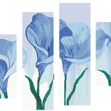 Схема вышивки «ПОЛИПТИХ»