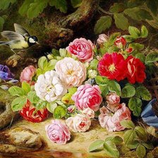 Схема вышивки «натюрморт»