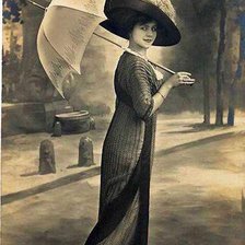 Схема вышивки «ретро»