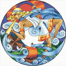 Схема вышивки «подушка»