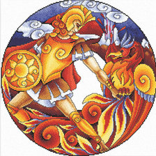 Схема вышивки «подушка»