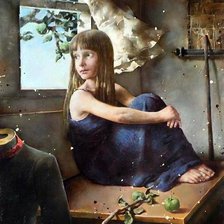 Схема вышивки «ожидание»