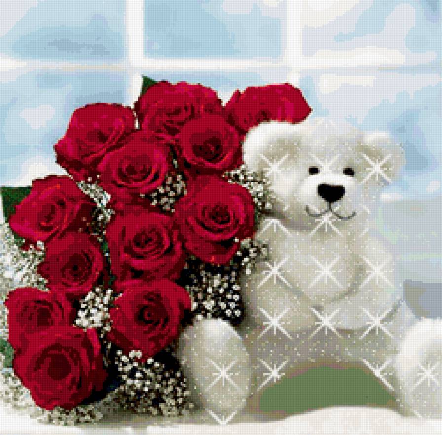 цветы - цветы, природа, натюрморт, , романтика, букет - предпросмотр