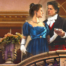 Схема вышивки «влюбленная пара»