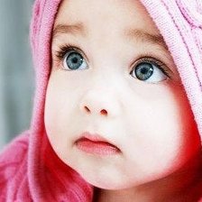 Схема вышивки «взгляд малыша»