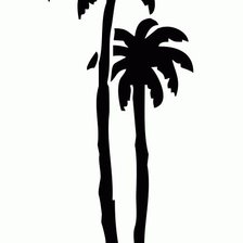 Схема вышивки «черно-белое»